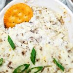 Baked mushroom dip