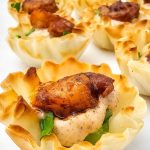 Chili lime shrimp cups