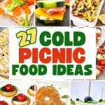 Cold picnic food ideas pin