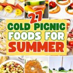 Cold picnic food ideas pin