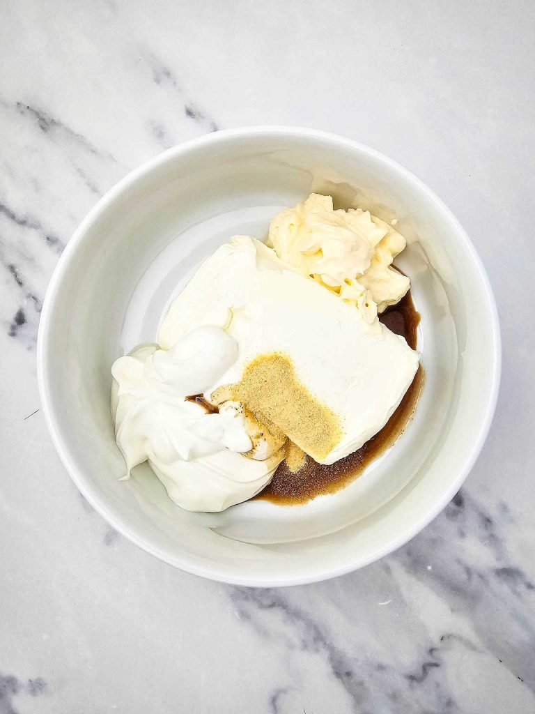 Hot seafood dip process 2