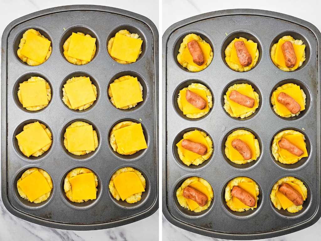 Lil smokies tater tot bites process 5