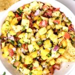 Mango pineapple salsa