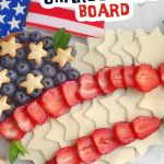 Patriotic charcuterie board pin