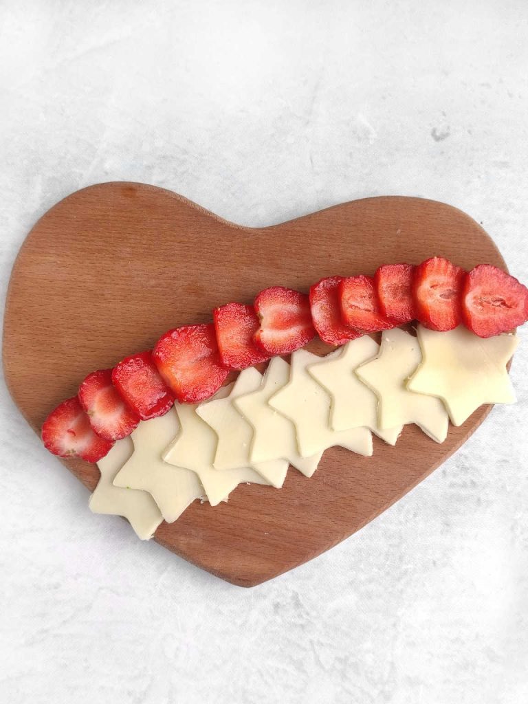 Patriotic charcuterie board process 3