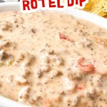 Queso blanco rotel dip pin