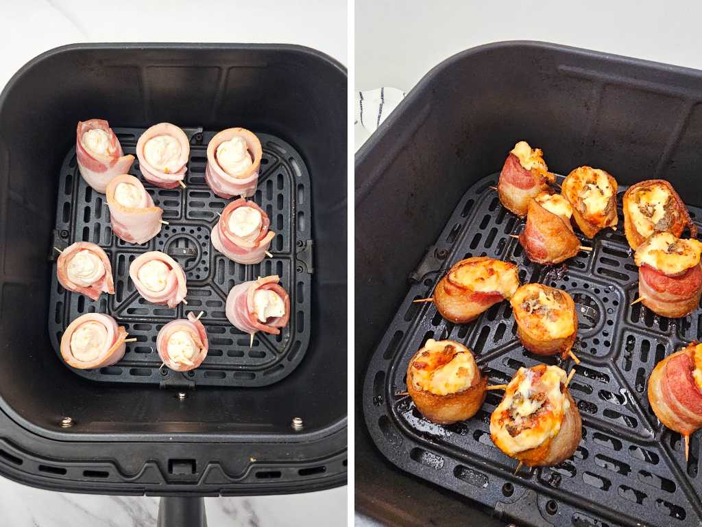 Air fryer pig shots process 5