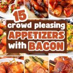 Bacon appetizers pin