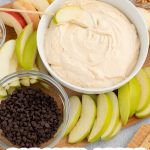 Caramel apple dip board pin