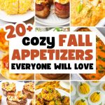 Fall appetizers pin