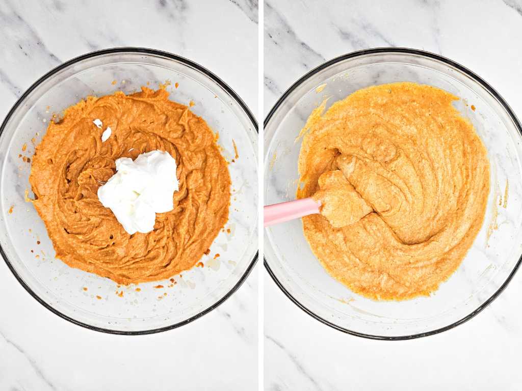 Pumpkin lush dessert process 6