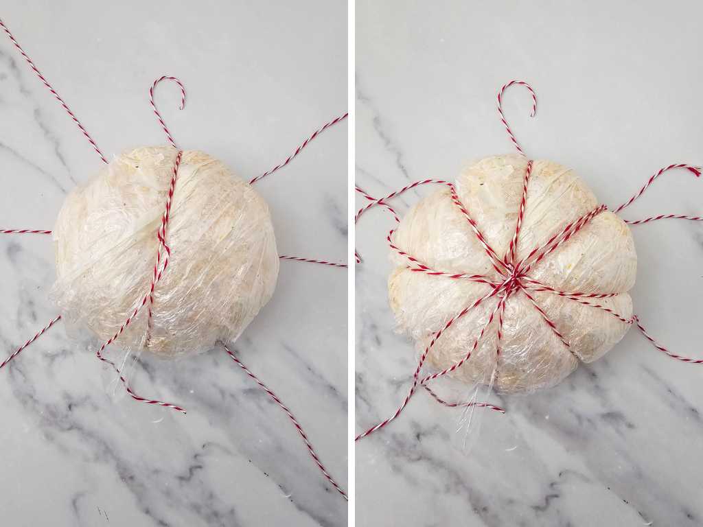 Pumpkin shaped cheese ball process 3 (1)