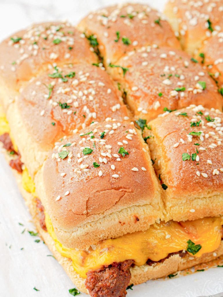 Sloppy Joe sliders process 10