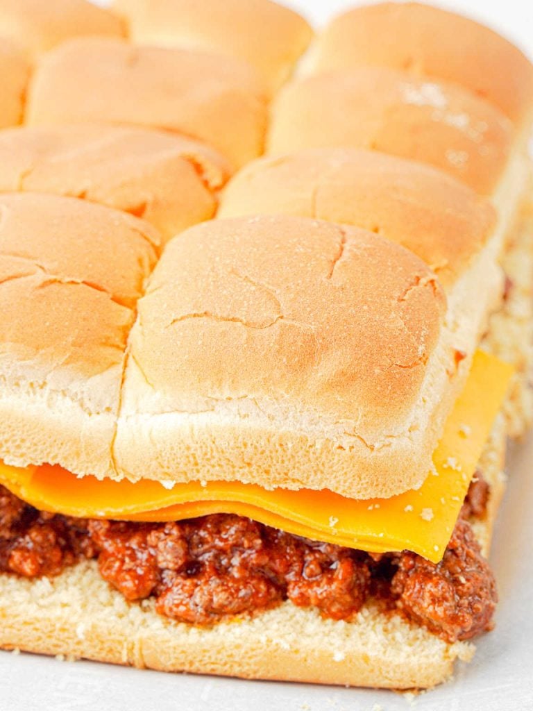 Sloppy Joe sliders process 7
