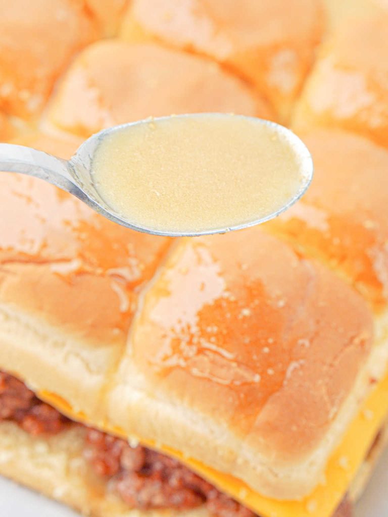 Sloppy Joe sliders process 8