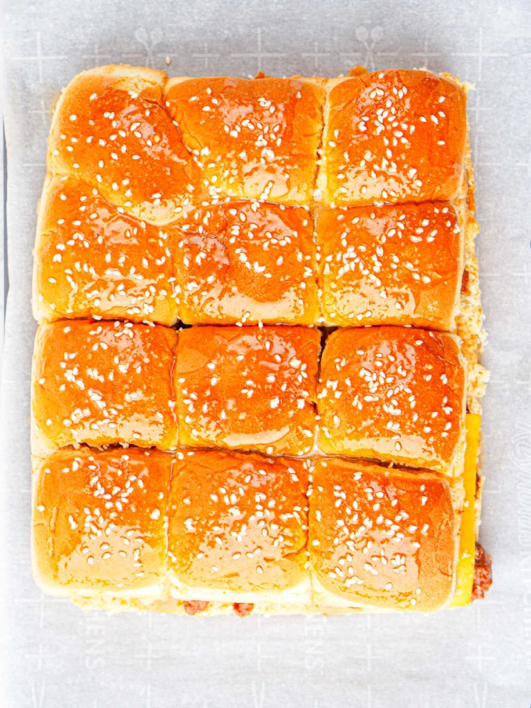 Sloppy Joe sliders process 9