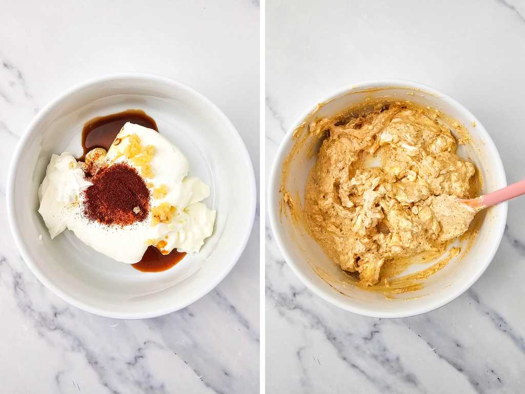 Warm crab dip process 3