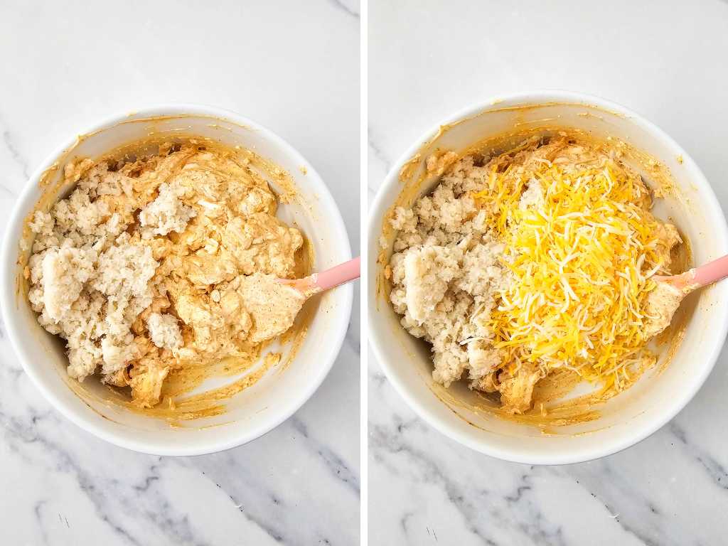 Warm crab dip process 4