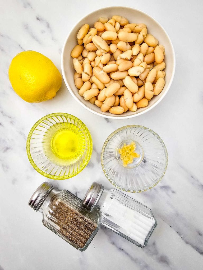 White bean dip ingredients