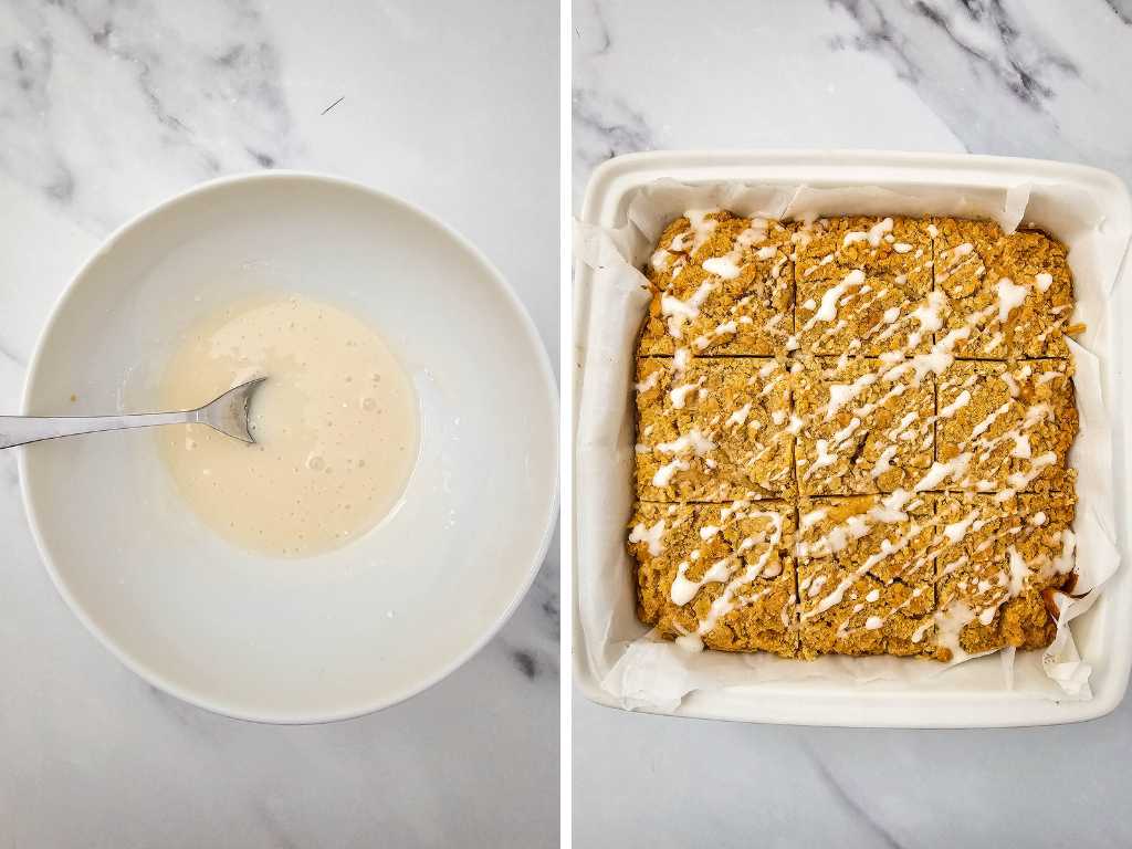 Apple crumb cake process 11