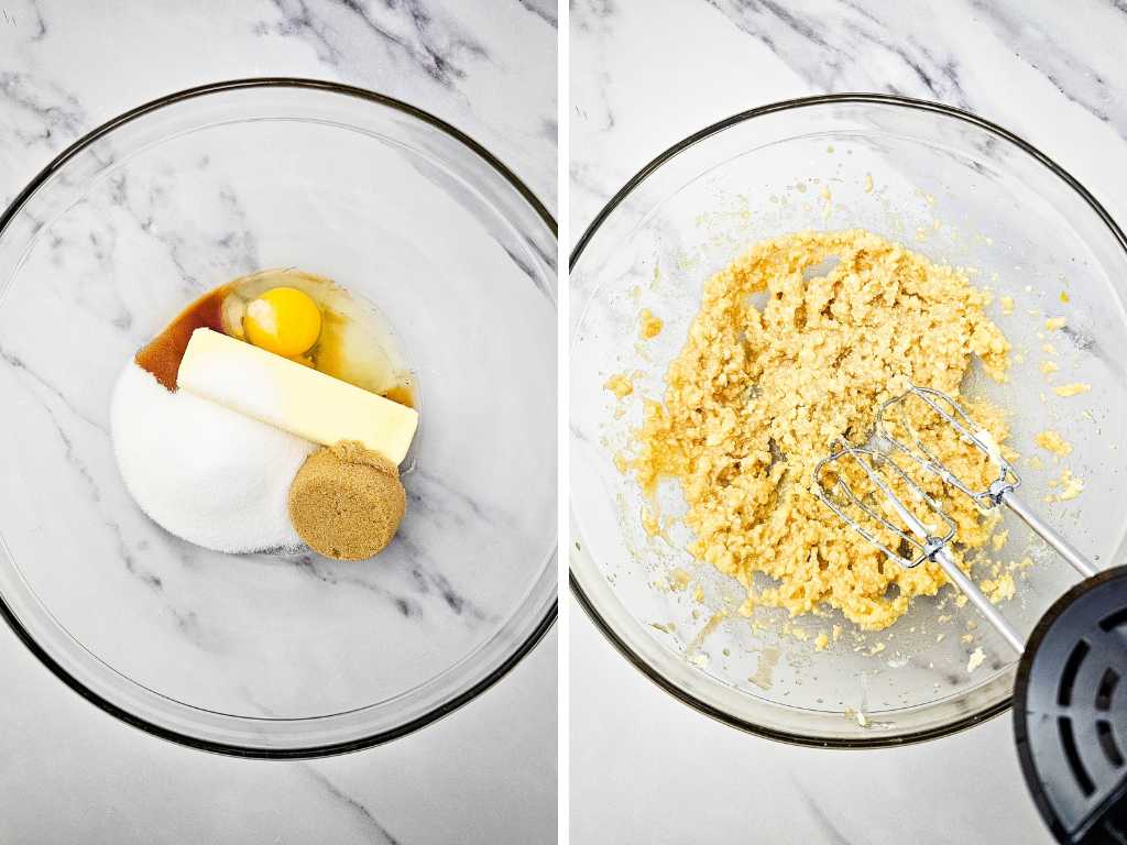 Apple crumb cake process 3