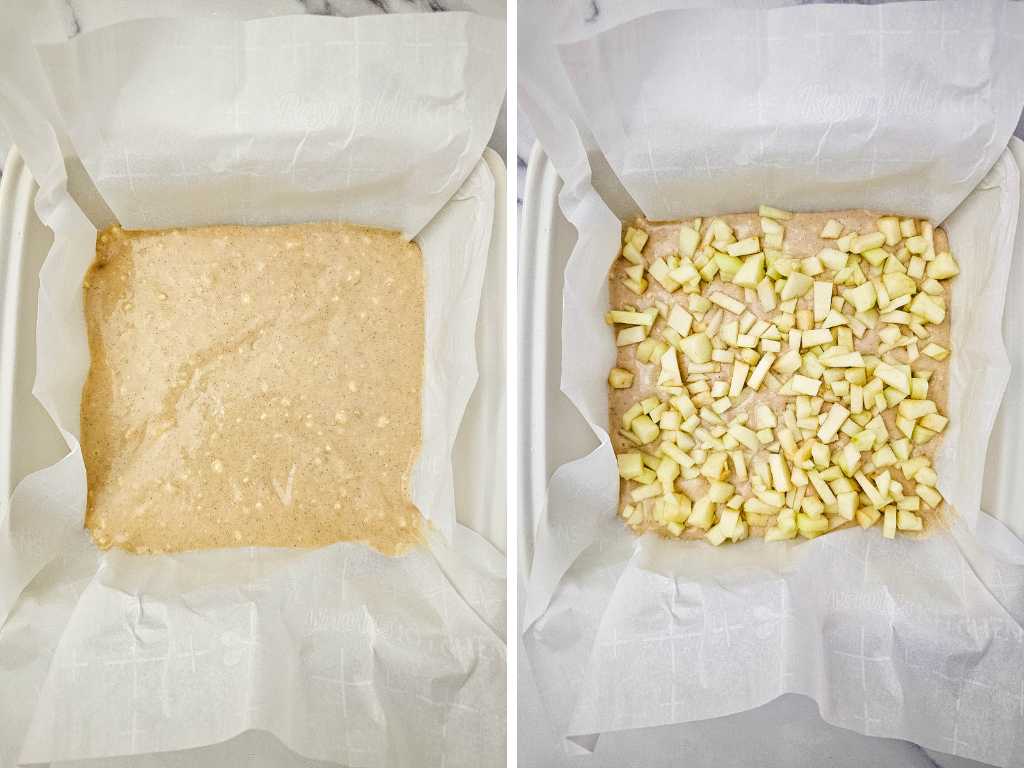 Apple crumb cake process 6