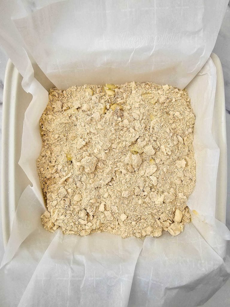 Apple crumb cake process 8