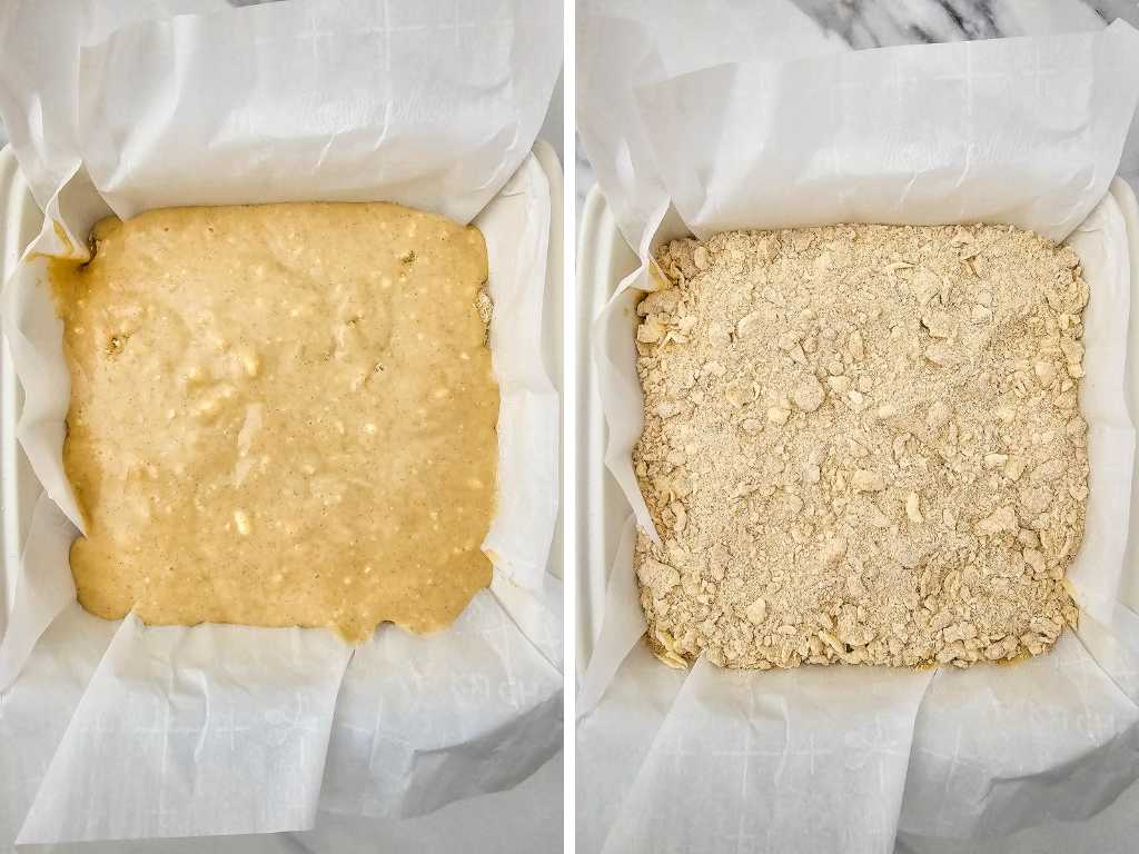 Apple crumb cake process 9