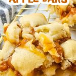 Caramel apple bars pin
