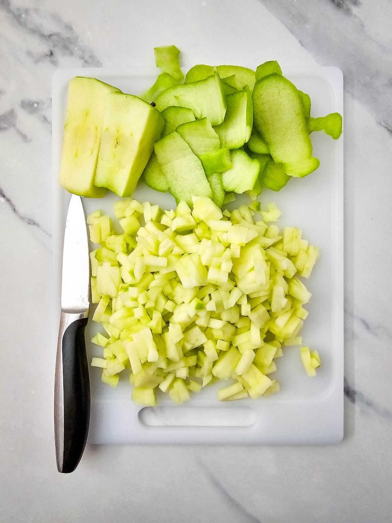 Caramel apple bars process 2