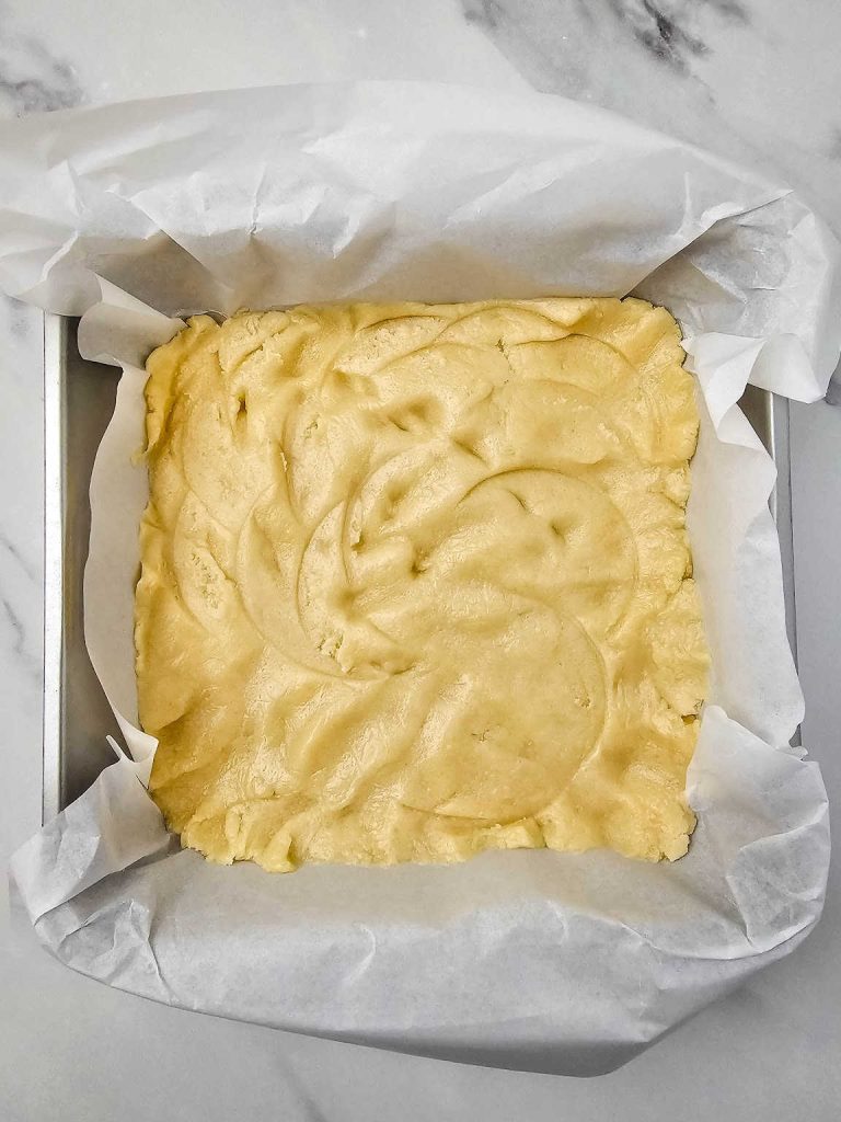 Caramel apple bars process 3