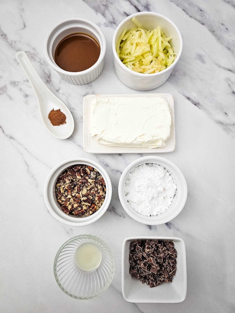 Caramel apple cheese ball ingredients