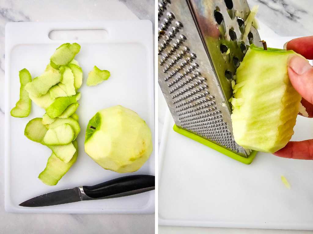 Caramel apple cheese ball process 1