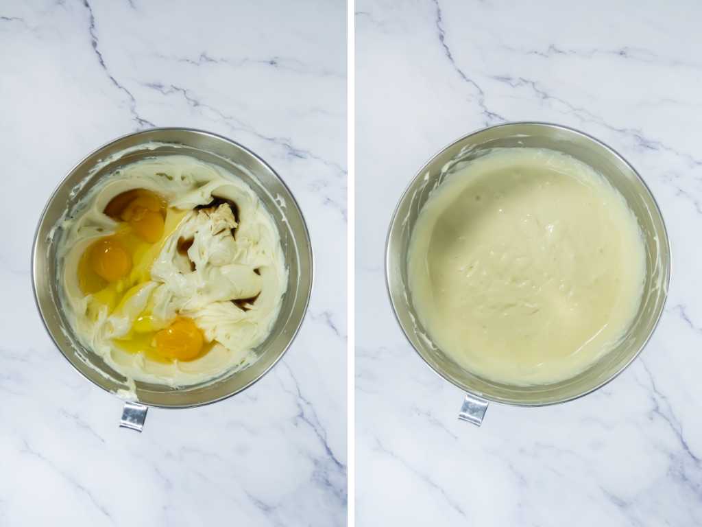 Caramel apple cheesecake bars process 6