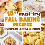 Fall baking recipes pin