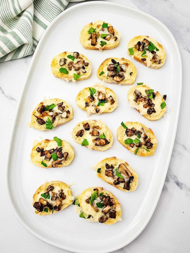 Mushroom crostini