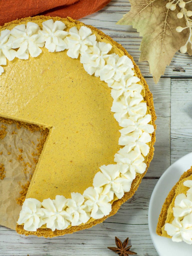 No bake pumpkin pie