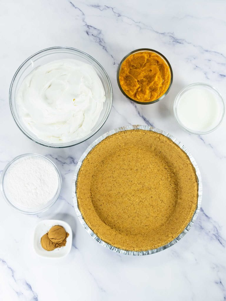 No bake pumpkin pie ingredients