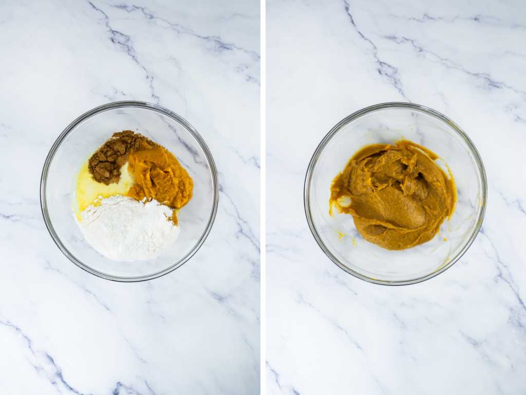 No bake pumpkin pie process 1