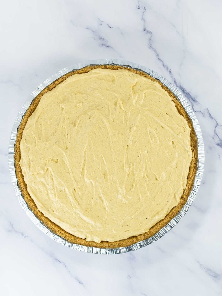 No bake pumpkin pie process 3