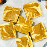 Pumpkin cheesecake bars