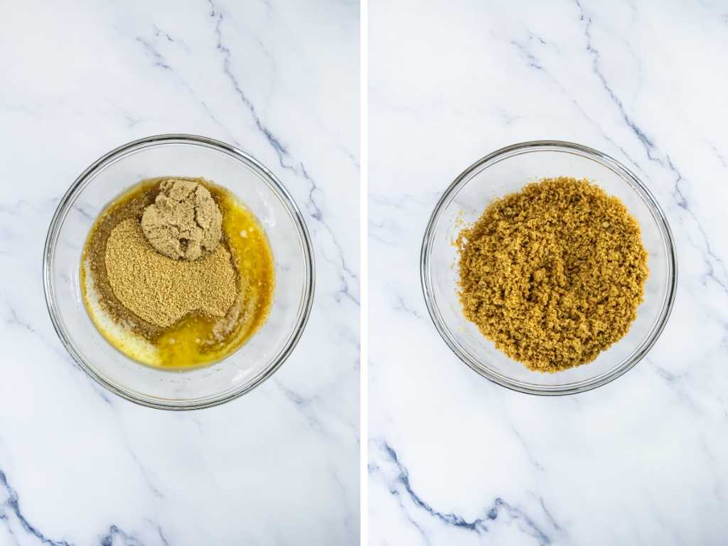 Pumpkin cheesecake bars process 2