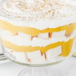 Pumpkin cheesecake trifle