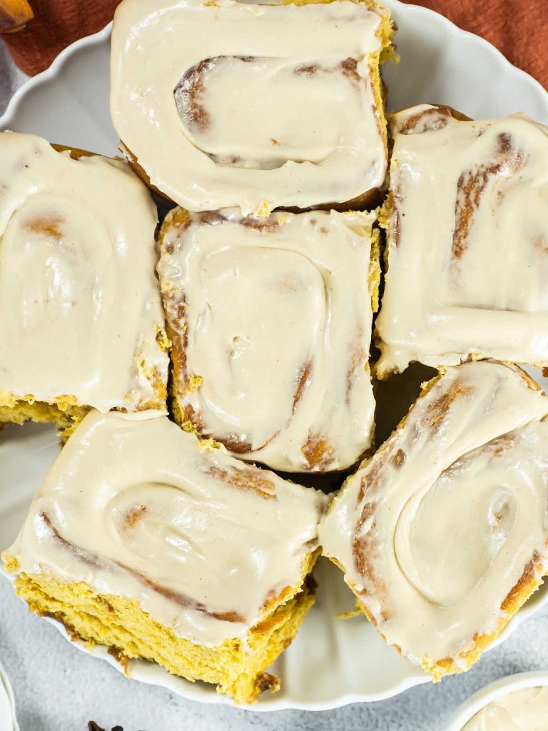 Pumpkin cinnamon rolls