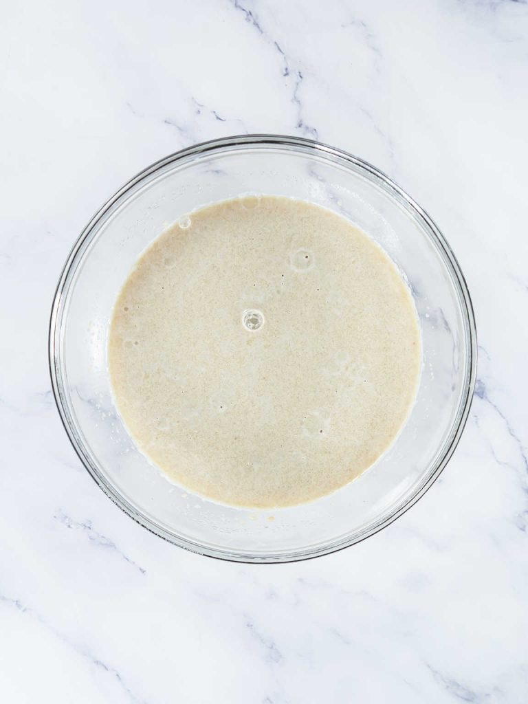 Pumpkin cinnamon rolls process 1