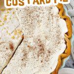 Pumpkin custard pie pin