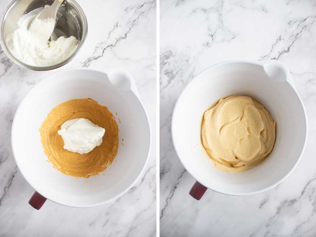 Pumpkin filled cream puffs process 10