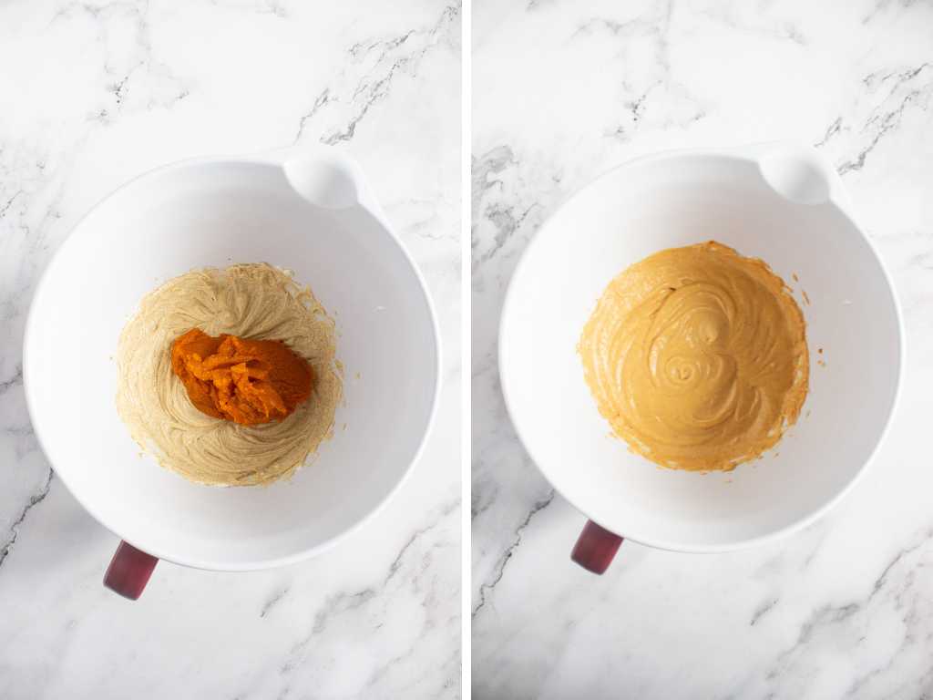 Pumpkin filled cream puffs process 8