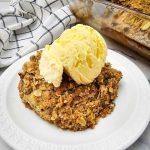 Pumpkin pie crisp