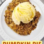Pumpkin pie crisp pin